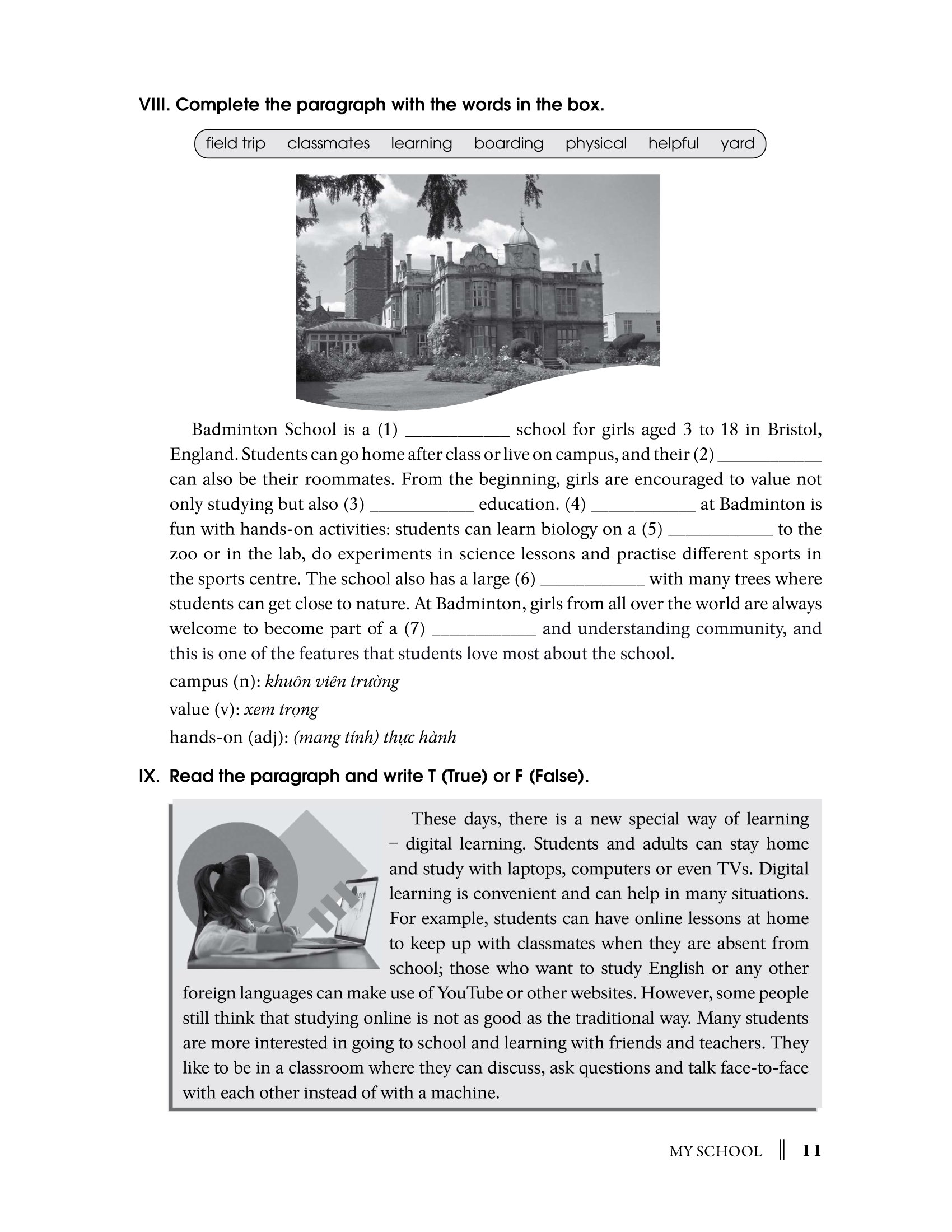 từ vựng tiếng anh 6 (theo chương trình khung của bộ giáo dục và đào tạo) - Ảnh 13