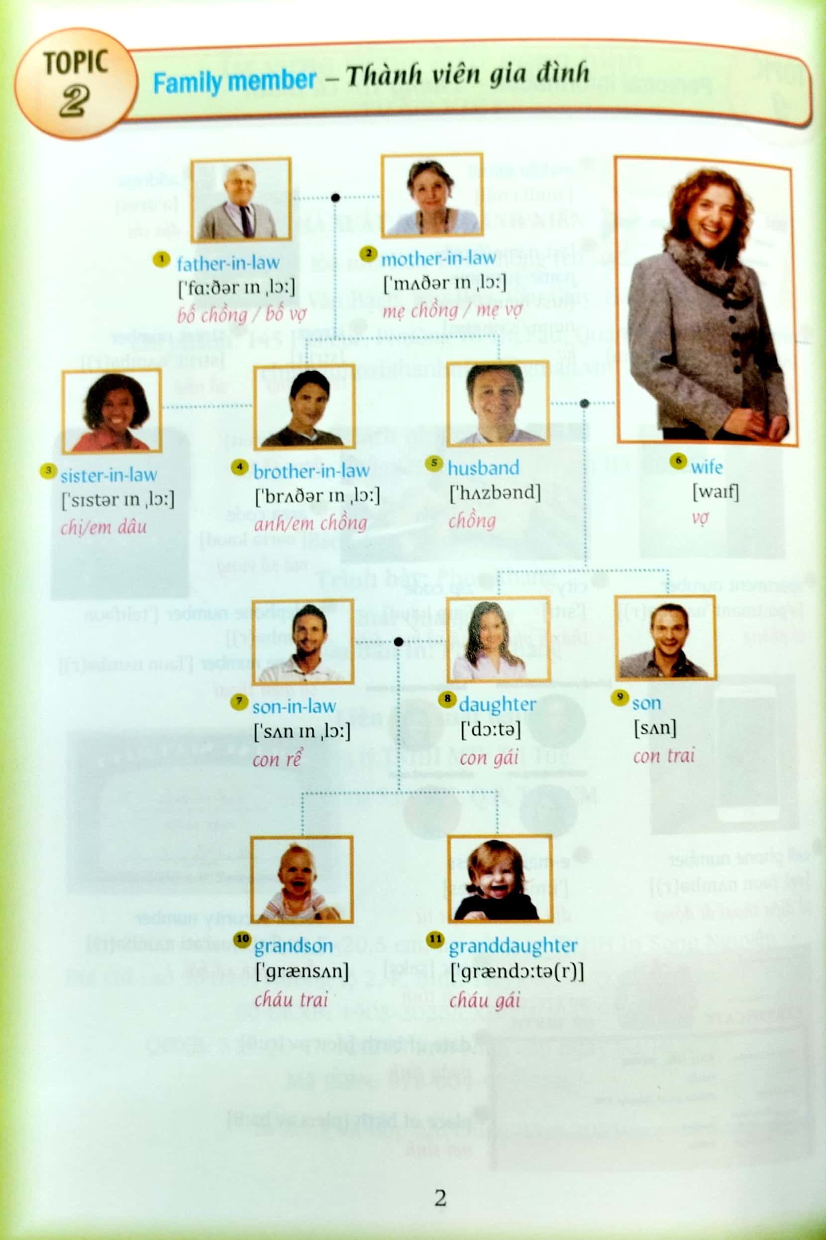 từ vựng tiếng anh bằng hình theo chủ đề - Ảnh 4