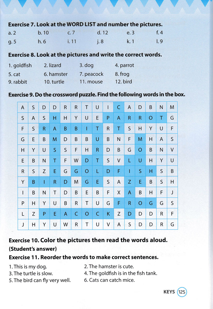 từ vựng tiếng anh theo chủ đề lớp 3 - Ảnh 18