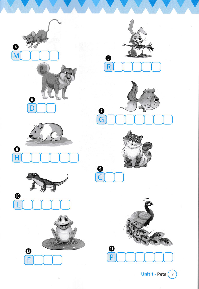 từ vựng tiếng anh theo chủ đề lớp 3 - Ảnh 8