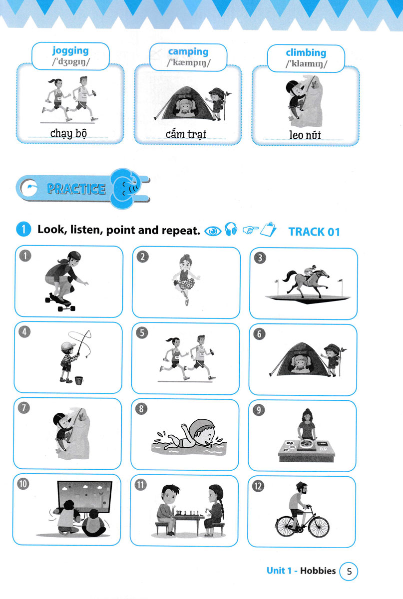 từ vựng tiếng anh theo chủ đề lớp 4 - Ảnh 6