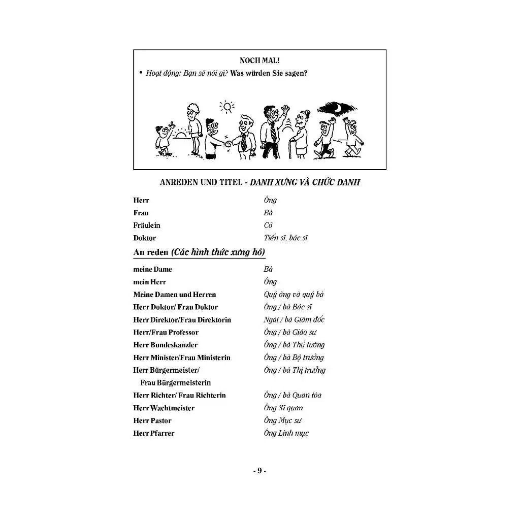 từ vựng tiếng đức theo chủ đề - Ảnh 7