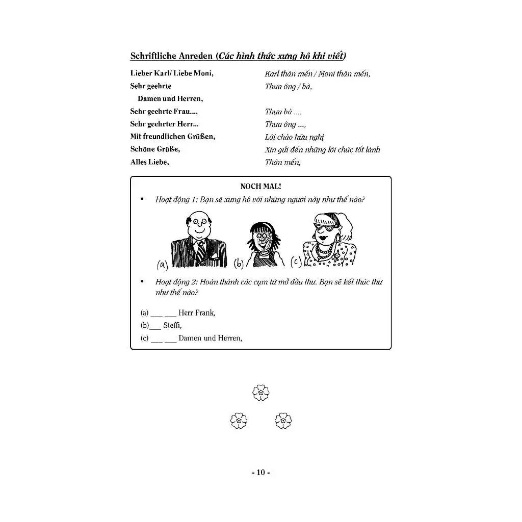 từ vựng tiếng đức theo chủ đề - Ảnh 8