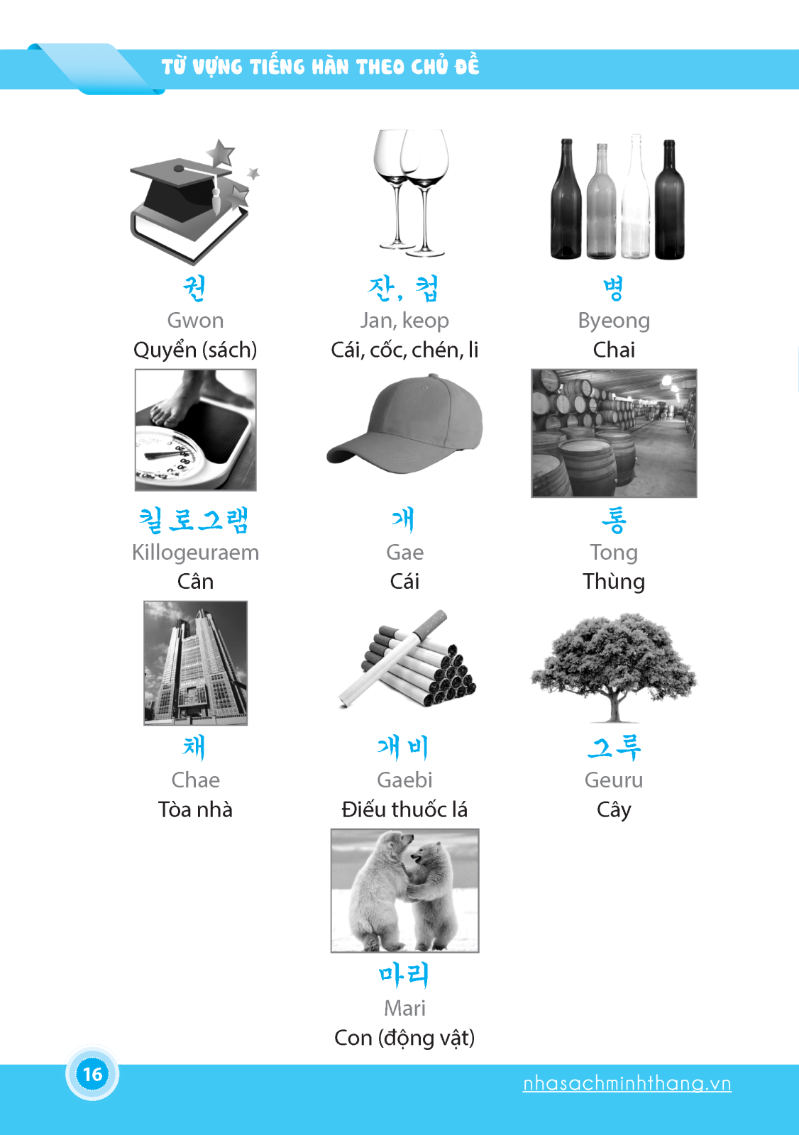 từ vựng tiếng hàn theo chủ đề (tái bản - kèm đĩa cd) - Ảnh 11