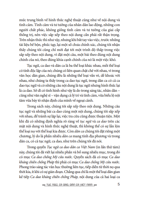 tục ngữ, ca dao, dân ca việt nam - bìa cứng (tái bản 2023) - Ảnh 6