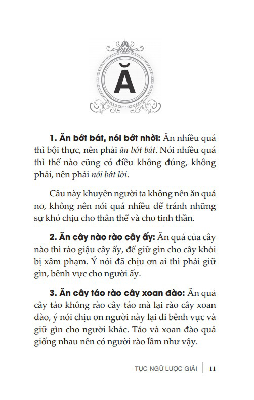 tục ngữ lược giải (tái bản 2024) - Ảnh 10