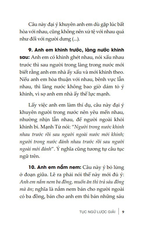 tục ngữ lược giải (tái bản 2024) - Ảnh 8