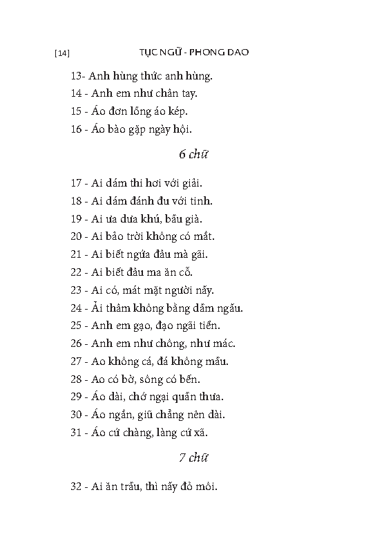 tục ngữ phong dao (tái bản 2024) - Ảnh 6