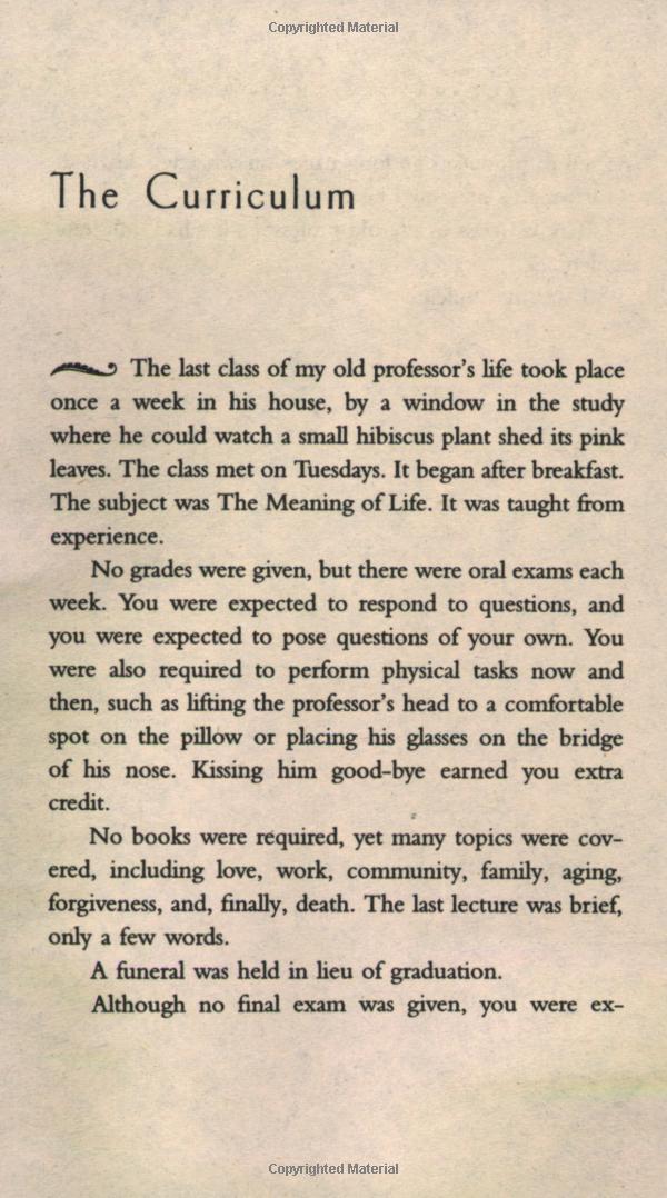 tuesdays with morrie: an old man, a young man, and life's greatest lesson - Ảnh 5