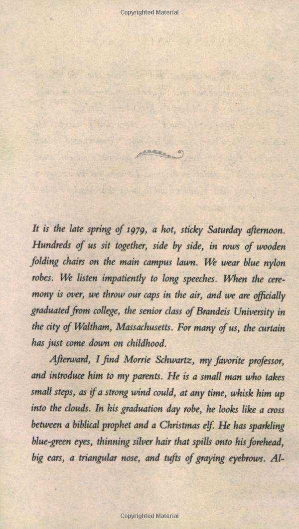 tuesdays with morrie: an old man, a young man, and life's greatest lesson - Ảnh 7