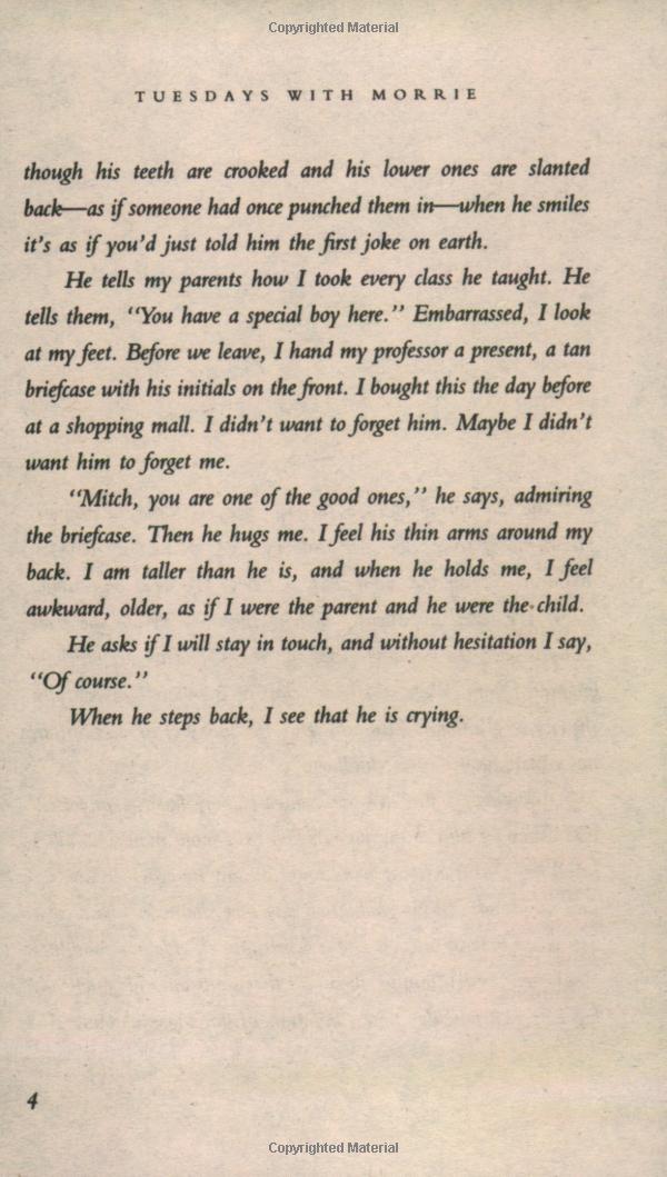 tuesdays with morrie: an old man, a young man, and life's greatest lesson - Ảnh 8