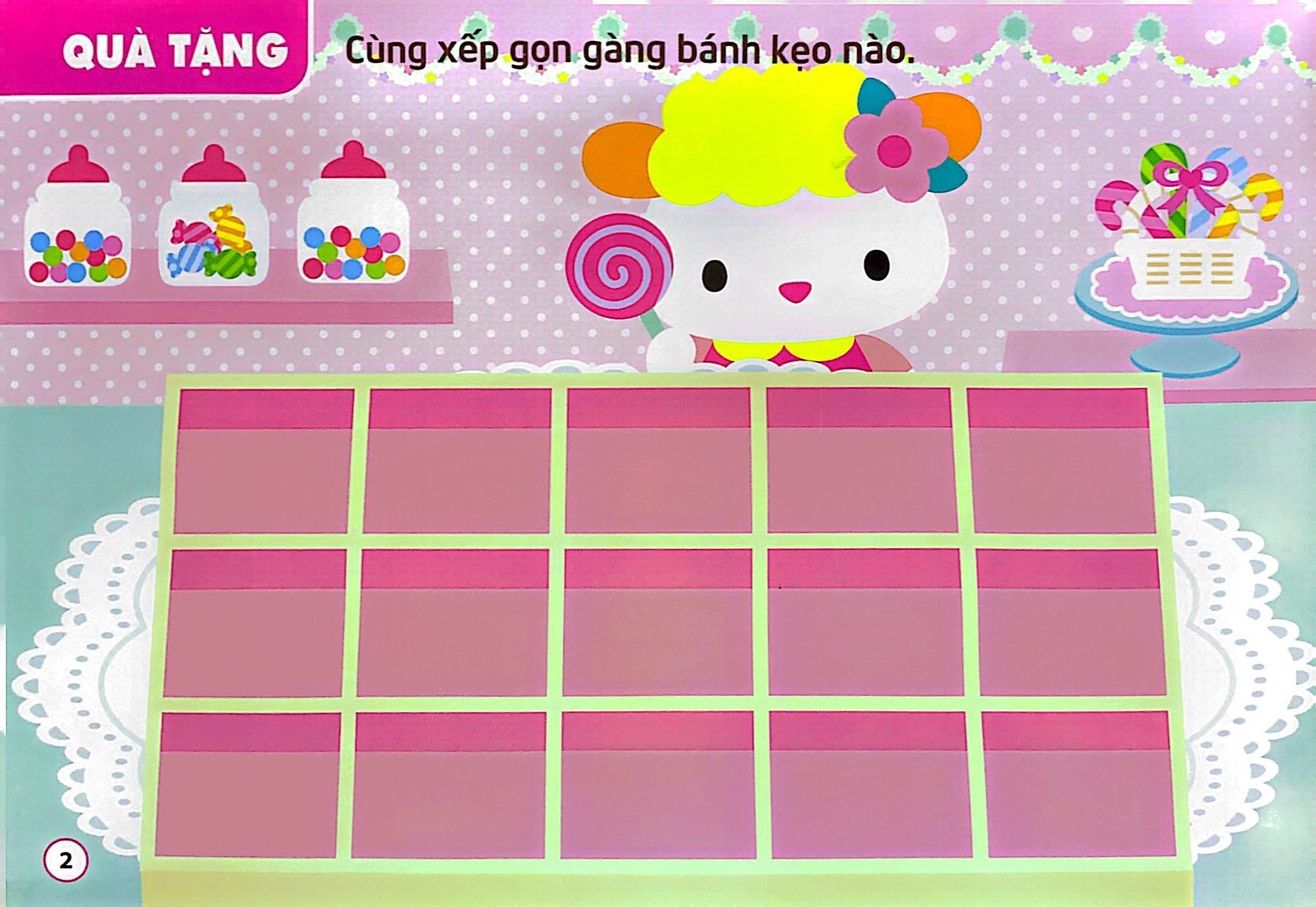 túi sticker hello kitty (3-8 tuổi) - Ảnh 4