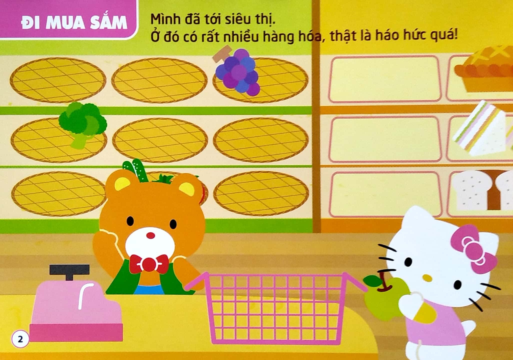 túi sticker hello kitty (3-8 tuổi) - Ảnh 7