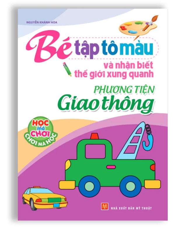 túi tập tô màu mẫu giáo (bộ 8 cuốn) - Ảnh 2