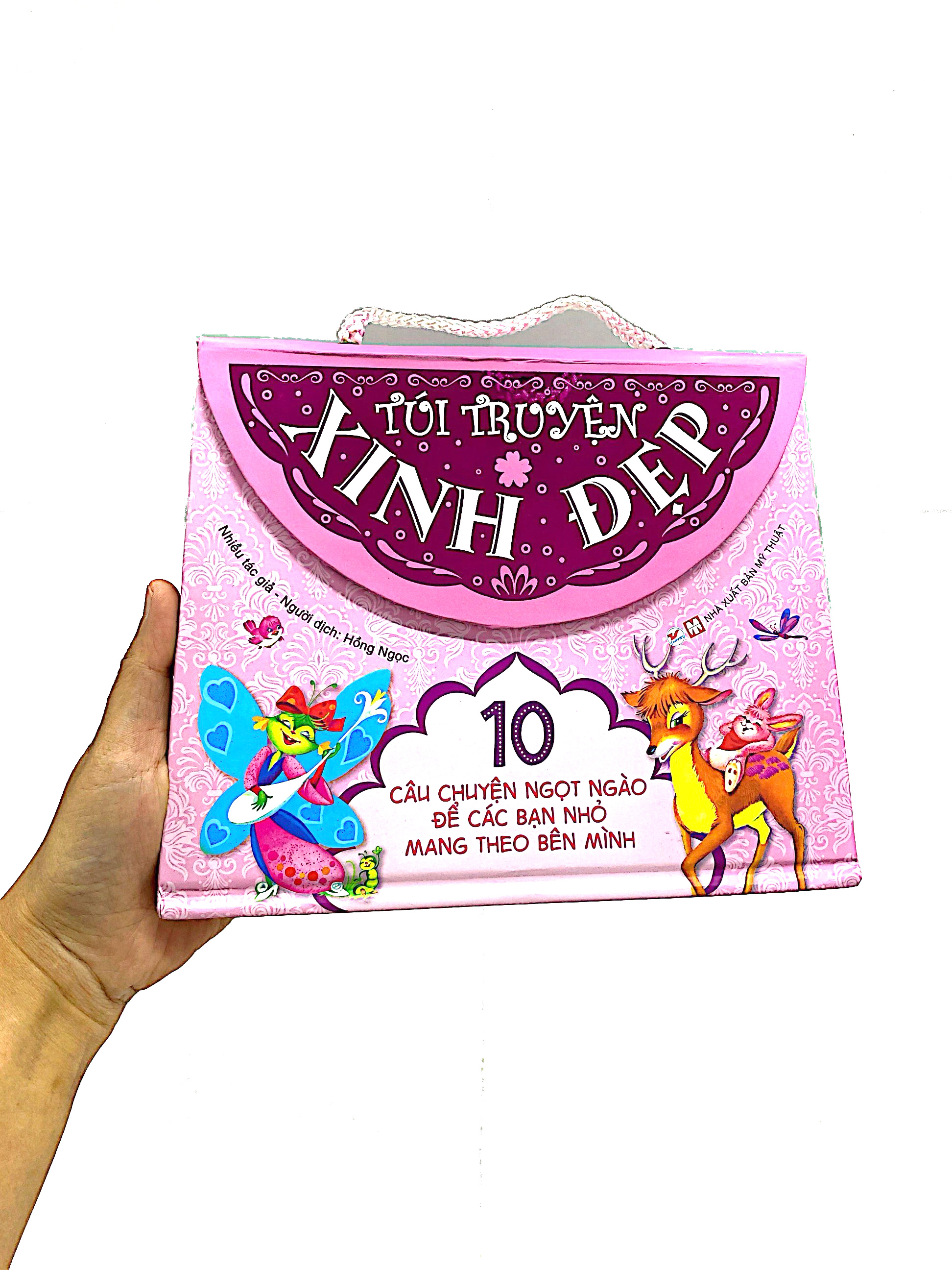 Túi Truyện Xinh Đẹp - 10 Câu Chuyện Tuyệt Vời Để Các Bạn Nhỏ Mang Theo Bên Mình (Túi Màu Hồng) - Ảnh 2