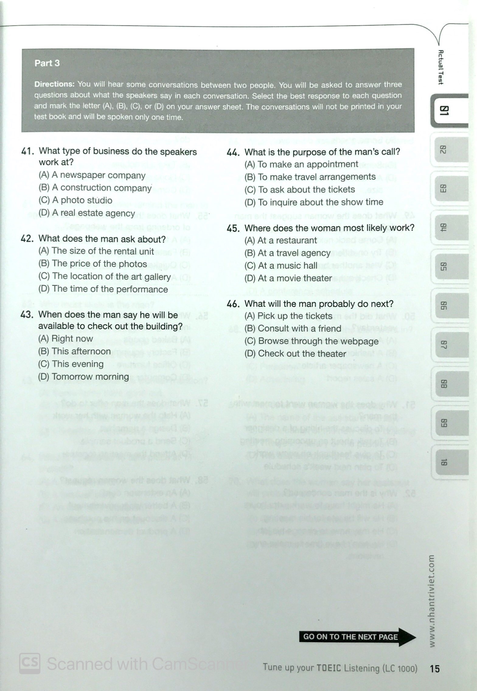 tune up your toeic listening lc 1000 - Ảnh 13
