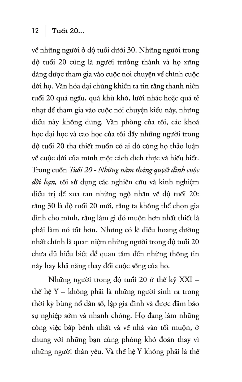 tuổi 20 - những năm tháng quyết định cuộc đời bạn (tái bản 2018) - Ảnh 10