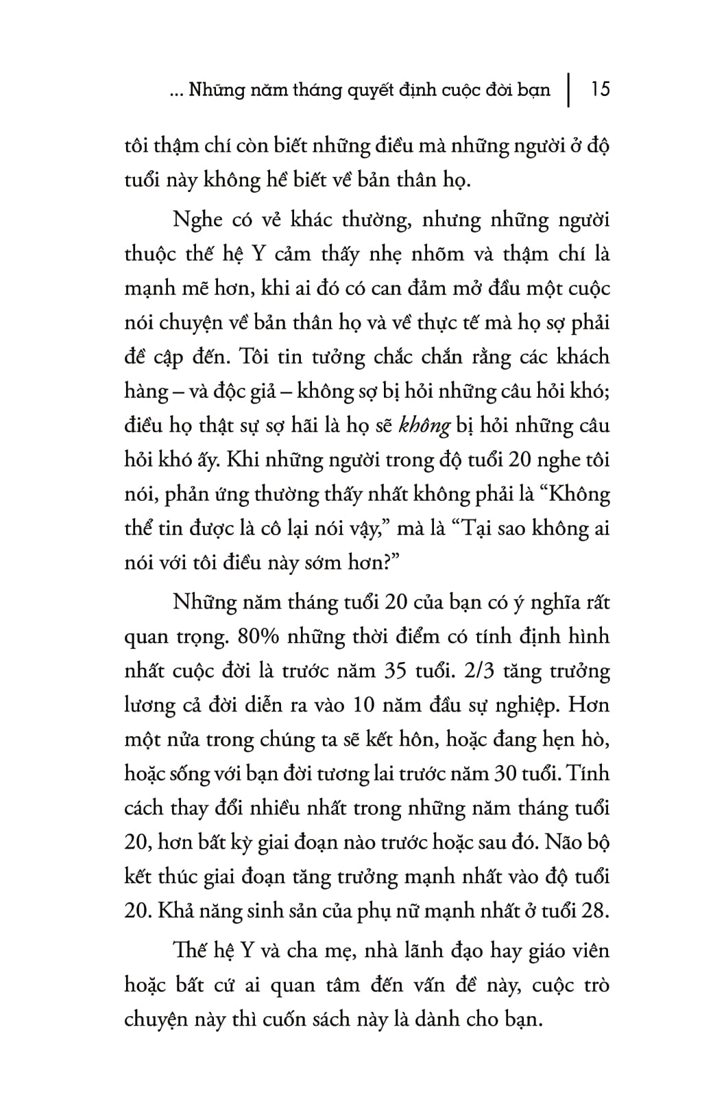 tuổi 20 - những năm tháng quyết định cuộc đời bạn (tái bản 2018) - Ảnh 13