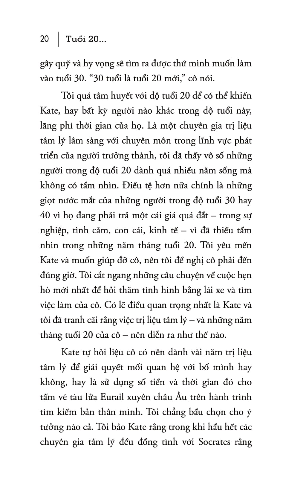 tuổi 20 - những năm tháng quyết định cuộc đời bạn (tái bản 2018) - Ảnh 18