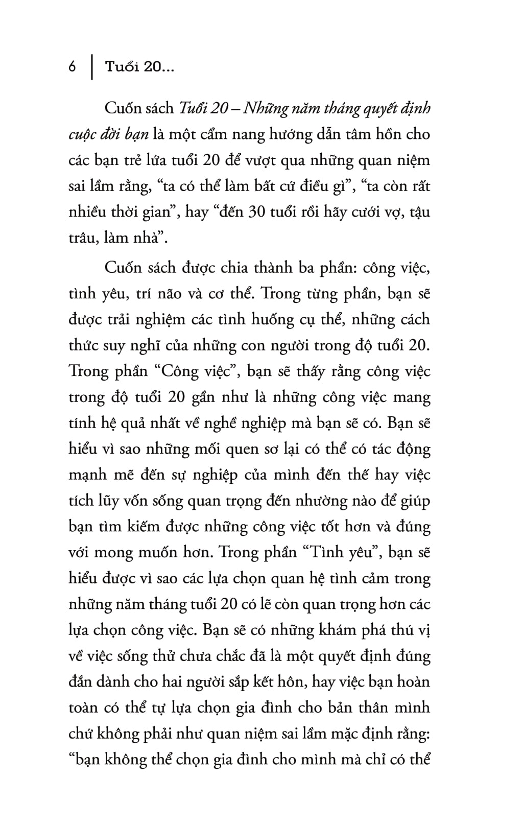 tuổi 20 - những năm tháng quyết định cuộc đời bạn (tái bản 2018) - Ảnh 4