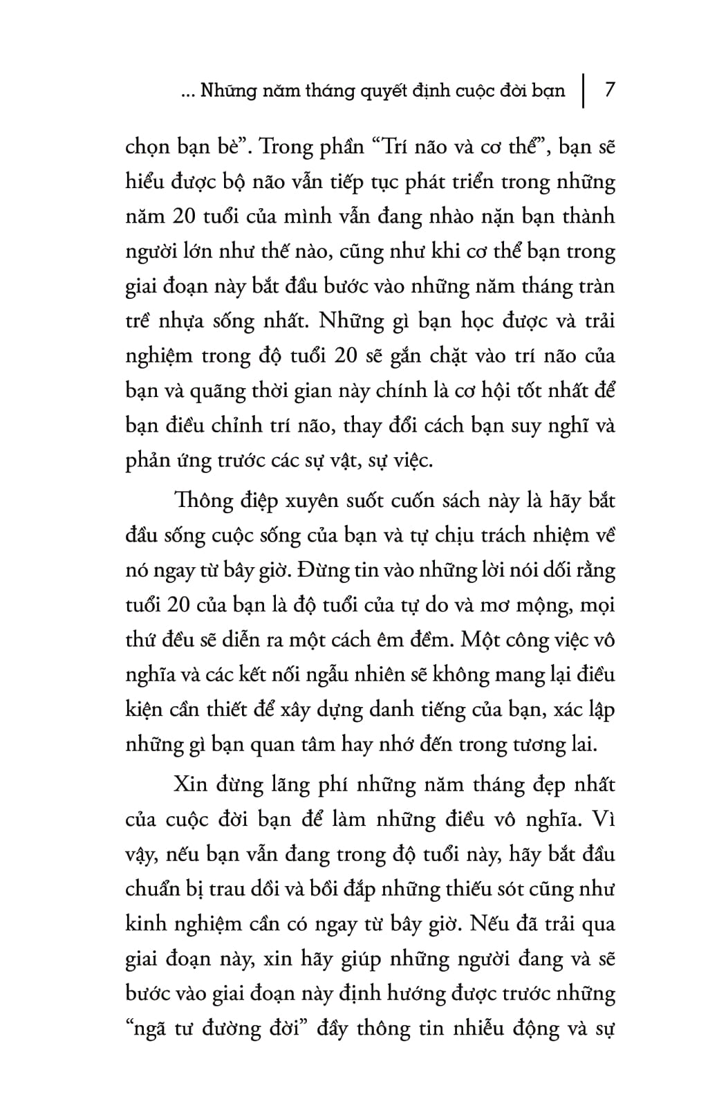 tuổi 20 - những năm tháng quyết định cuộc đời bạn (tái bản 2018) - Ảnh 5