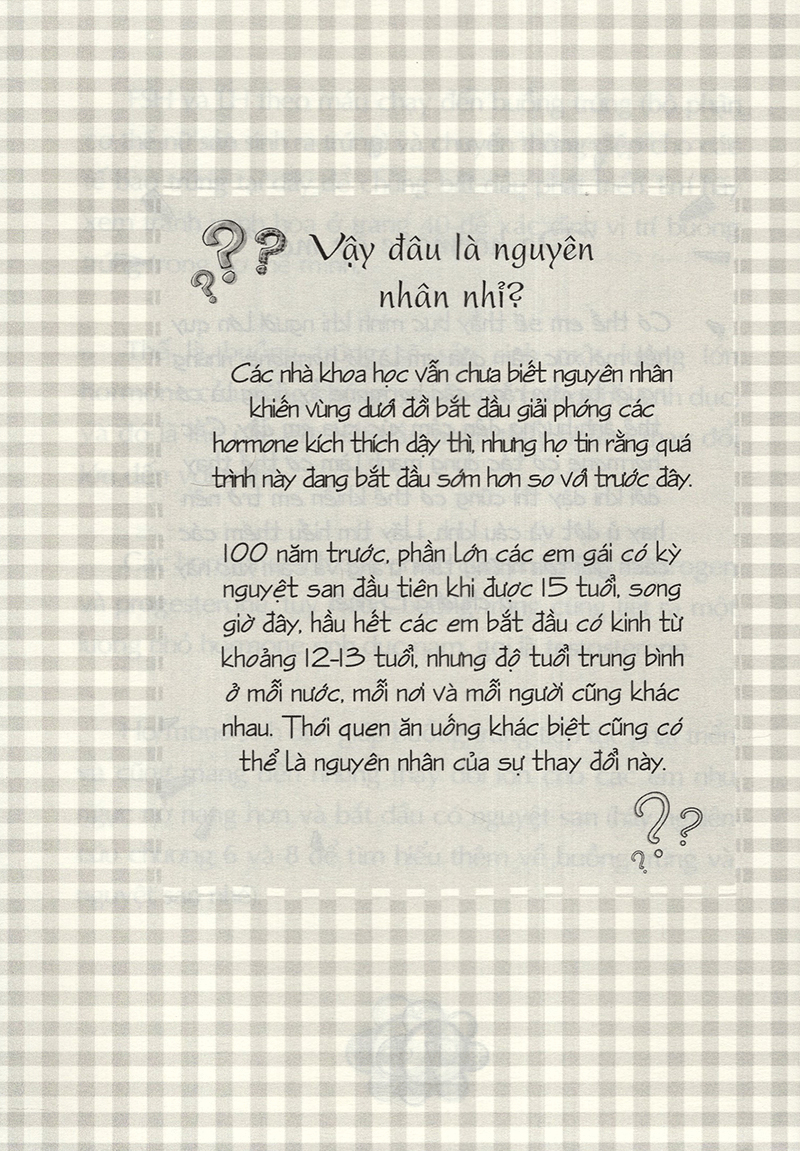 tuổi dậy thì - từ “cô bé" đến "cô nàng" - Ảnh 15