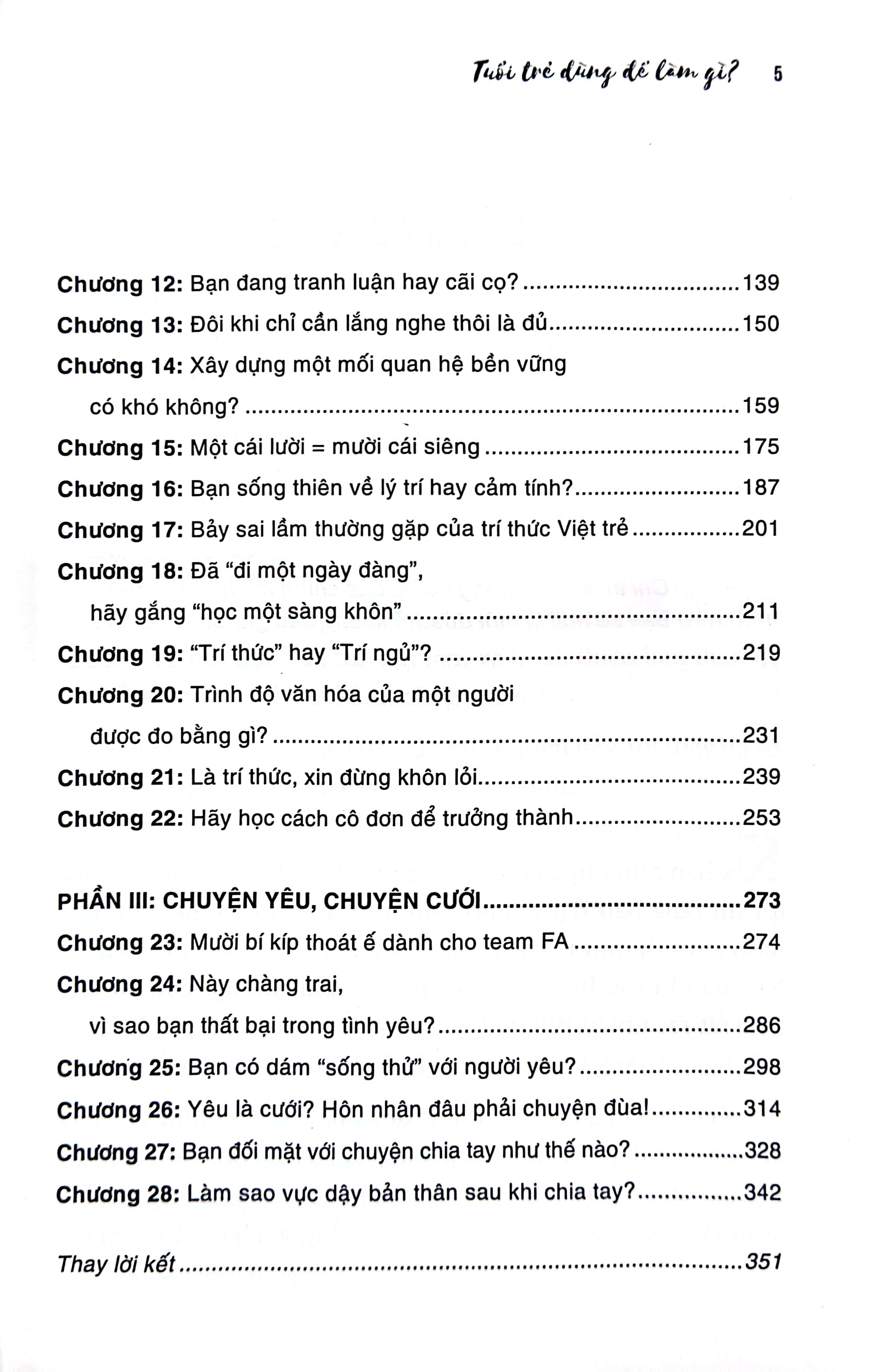 tuổi trẻ dùng để làm gì? - Ảnh 4