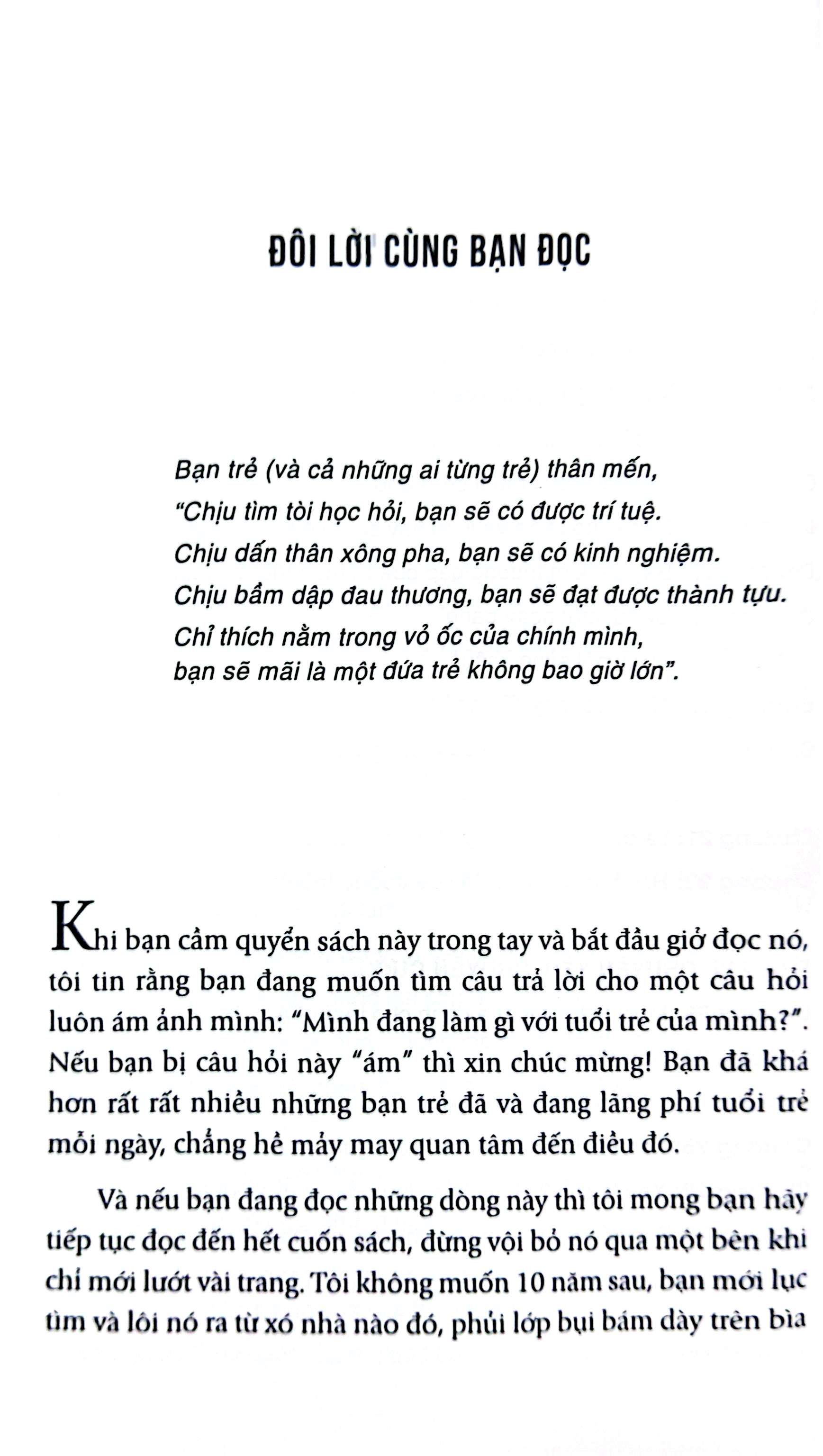 tuổi trẻ dùng để làm gì? - Ảnh 5