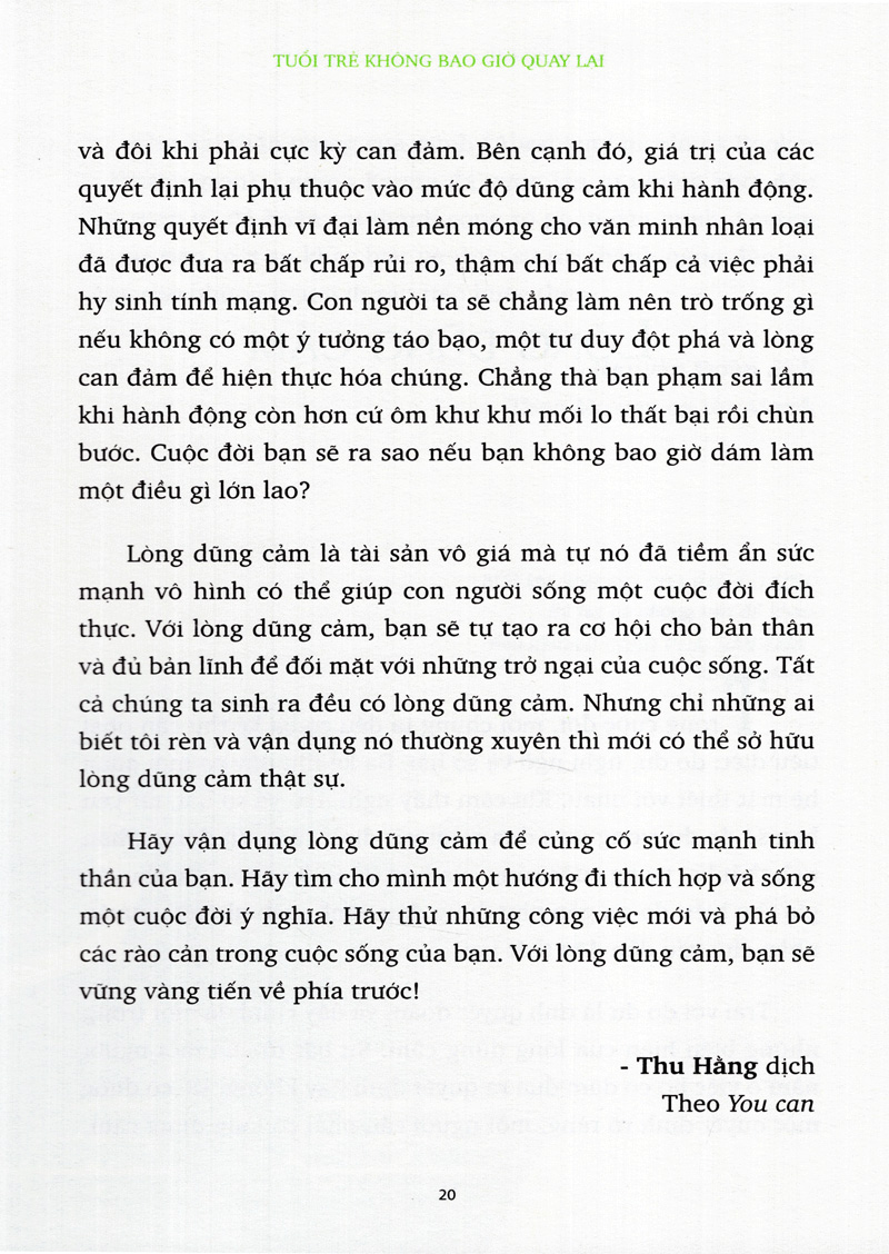 tuổi trẻ không bao giờ quay lại - tuyển chọn những câu chuyện hay nhất (2019) - Ảnh 16