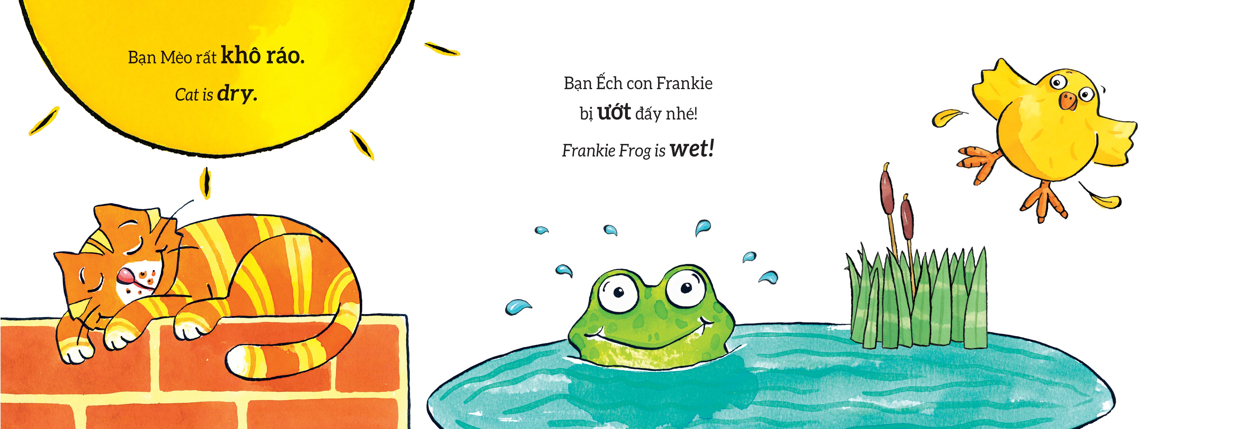 tương tác lật mở - các từ trái nghĩa - opposites - Ảnh 4