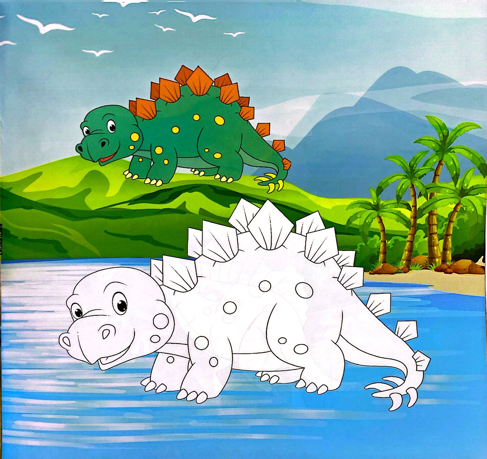 tưởng tượng của bé trai - thế giới khủng long - Ảnh 5