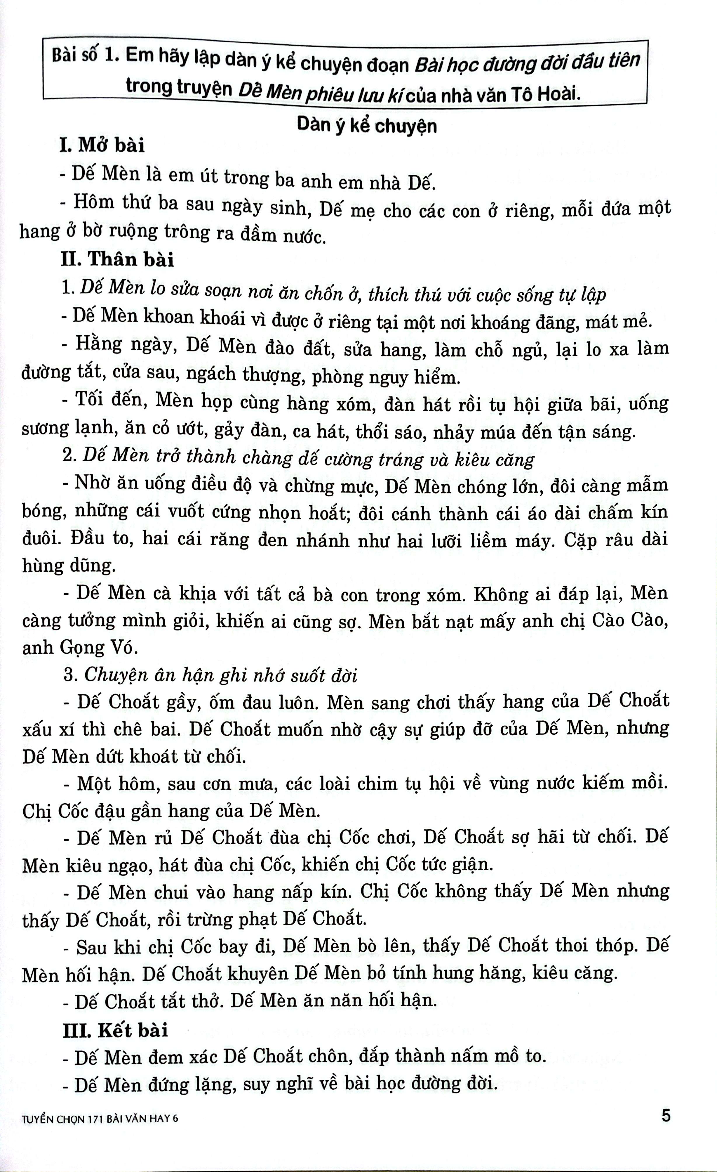 Tuyen Chon 171 Bai Van Hay 6 - Boi Duong Hoc Sinh Gioi Van - Ảnh 5
