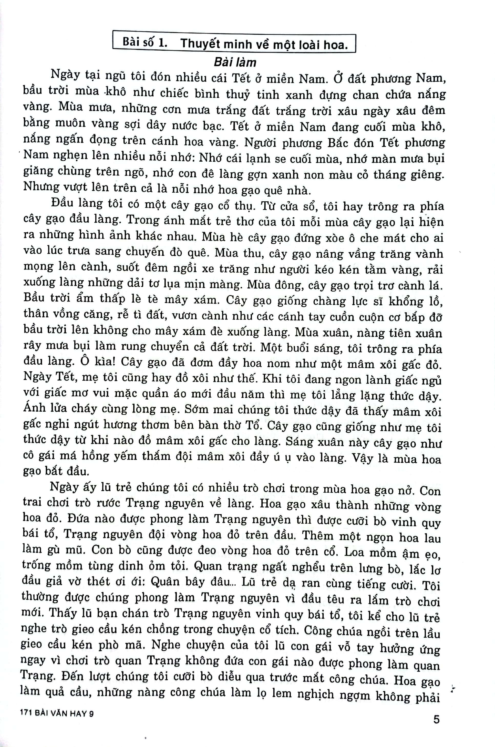 tuyển chọn 171 bài văn hay 9 - Ảnh 5