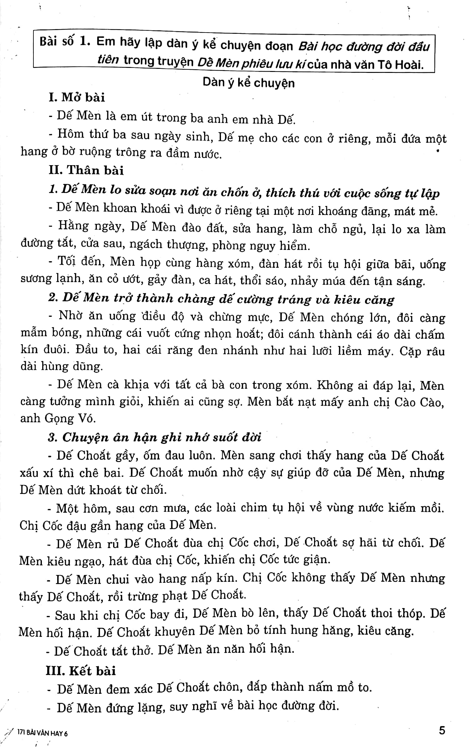 tuyển chọn 171 bài văn hay bồi dưỡng học sinh giỏi văn 6 (theo chương trình giáo dục phổ thông mới) - Ảnh 5