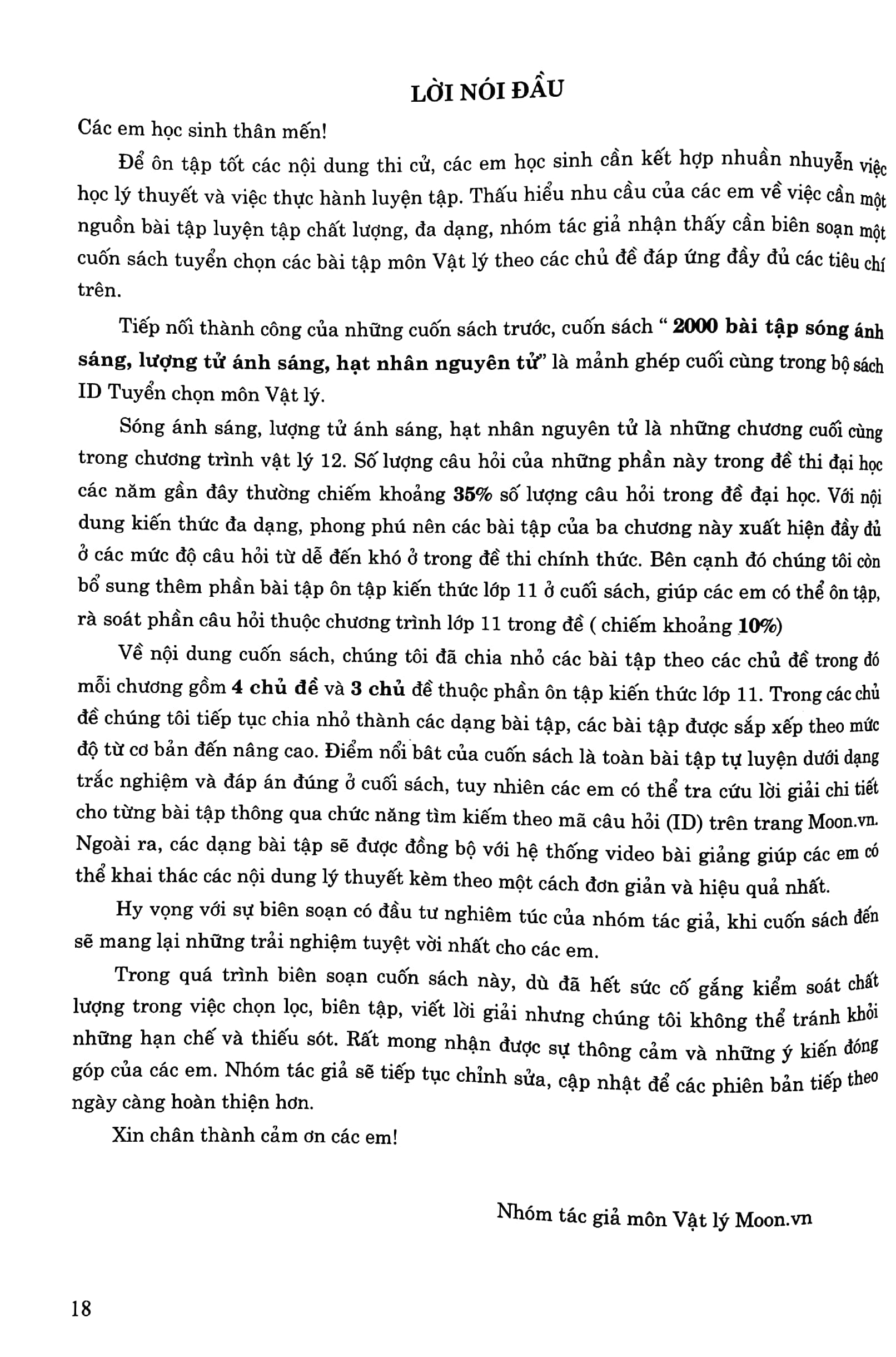 tuyển chọn 2000 bài sóng ánh sáng, lượng tử ánh sáng và hạt nhân nguyên tử - Ảnh 4