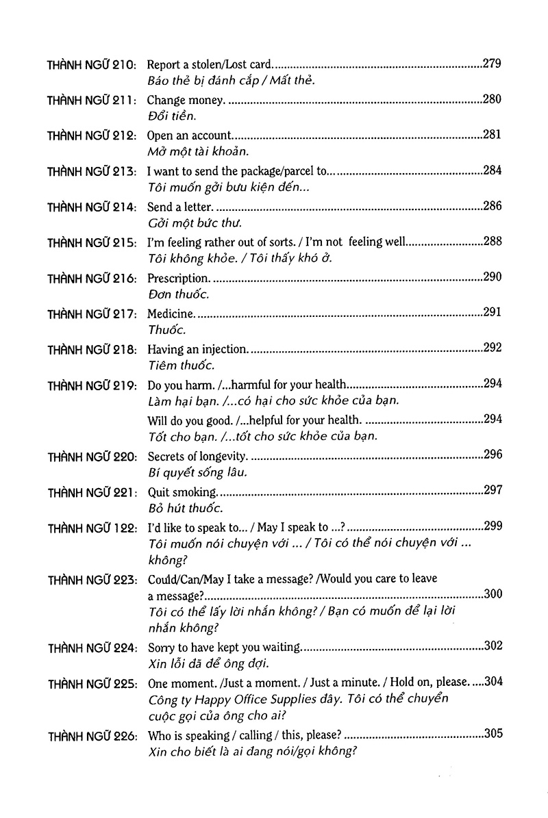 tuyển chọn 319 câu thành ngữ giao tiếp tiếng anh - Ảnh 12