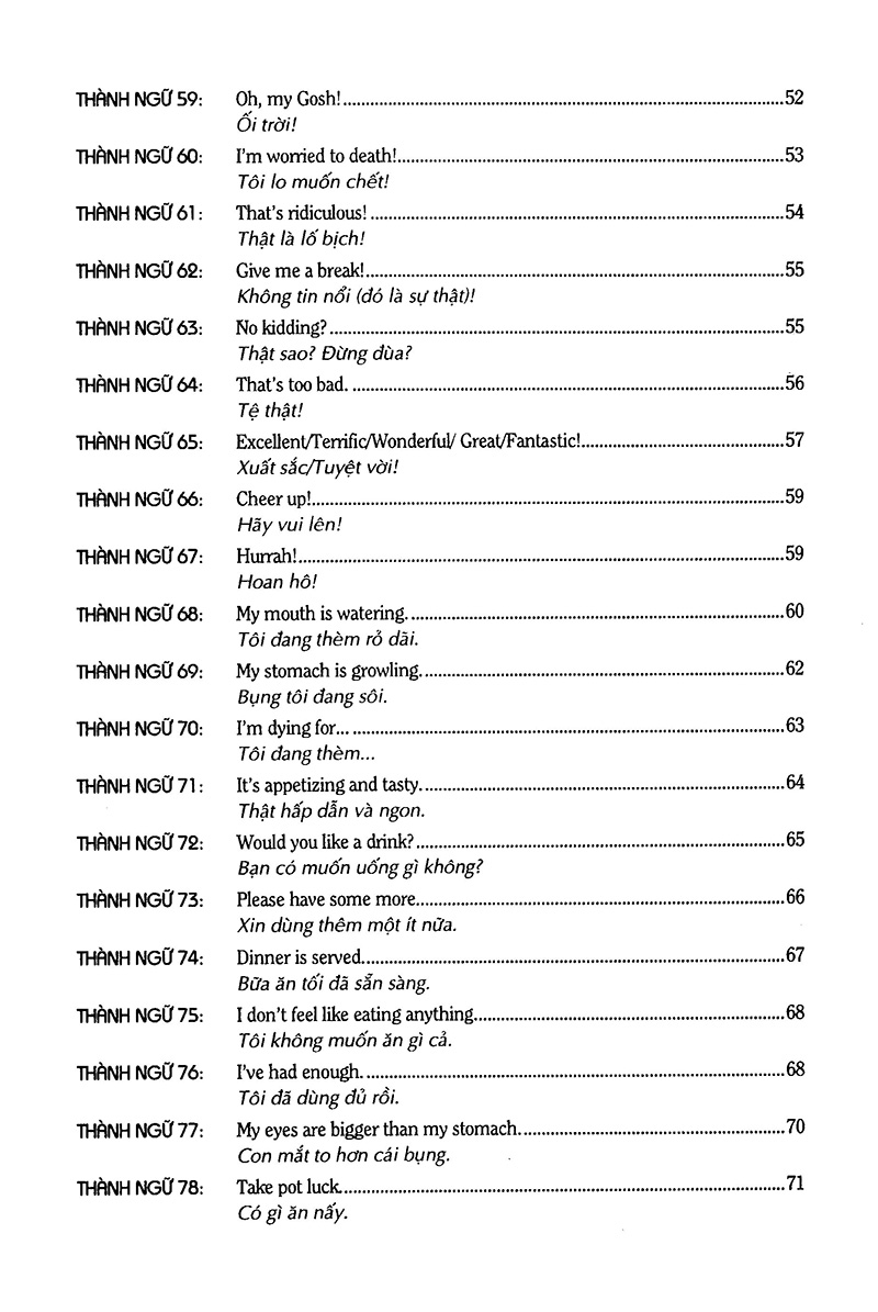 tuyển chọn 319 câu thành ngữ giao tiếp tiếng anh - Ảnh 4