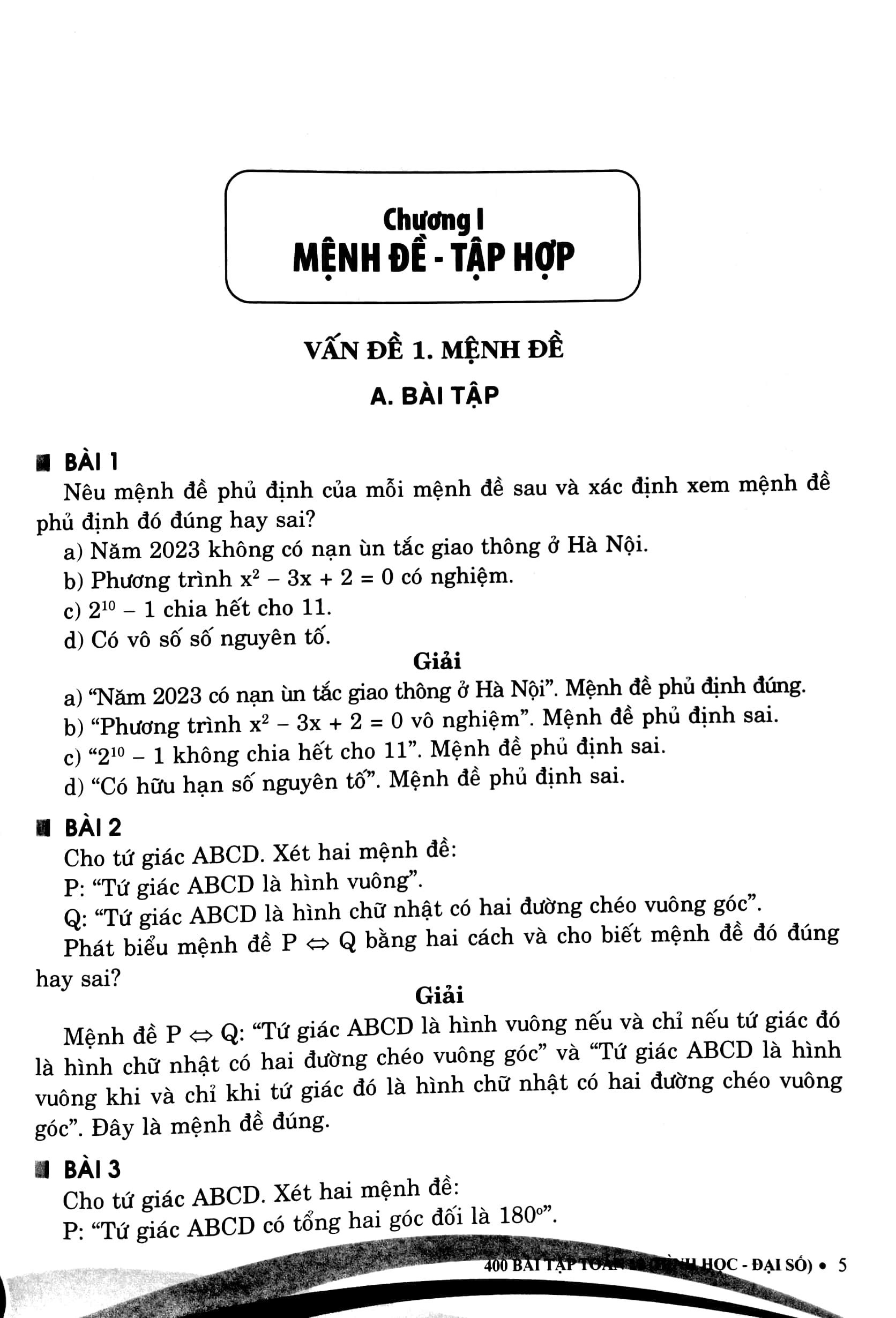 tuyển chọn 400 bài tập toán 10 - hình học-đại số - bồi dưỡng học sinh khá giỏi (theo chương trình giáo dục phổ thông mới) (dùng chung cho các bộ sgk hiện hành) - Ảnh 5