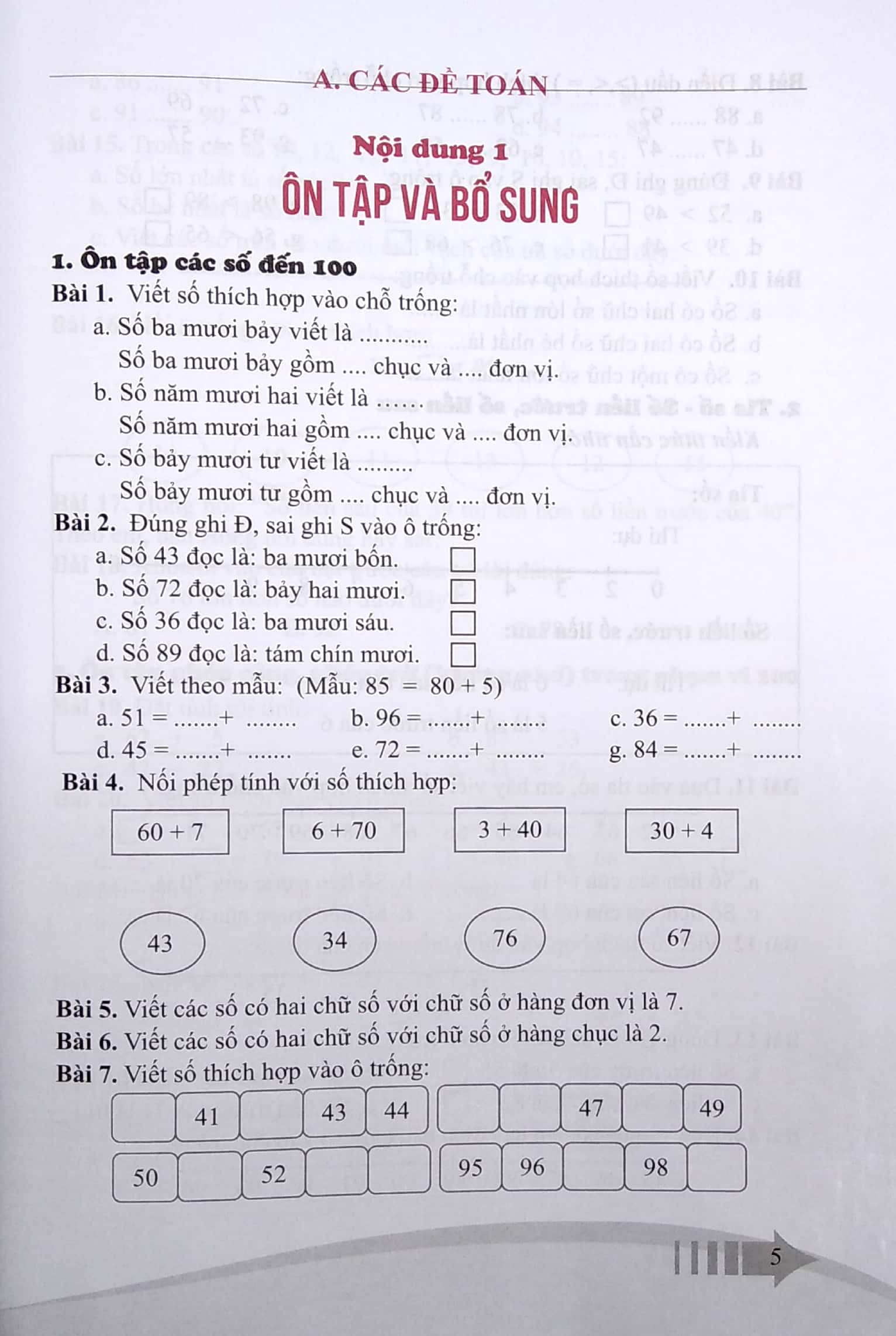 tuyển chọn 400 bài tập toán 2 (theo chương trình giáo dục phổ thông mới) (tái bản 2022) - Ảnh 6