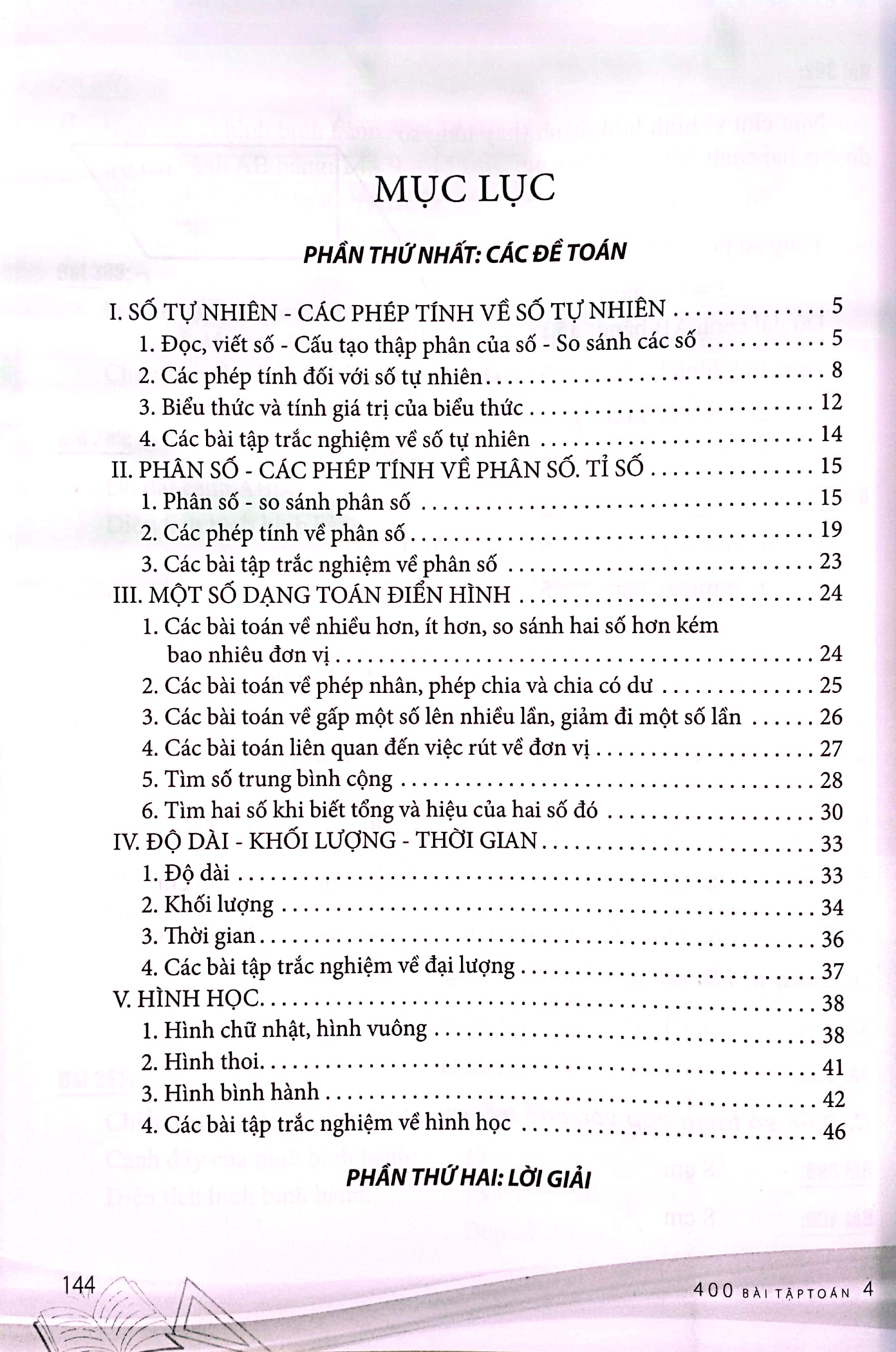tuyển chọn 400 bài tập toán 4 (theo chương trình giáo dục phổ thông mới) - Ảnh 3
