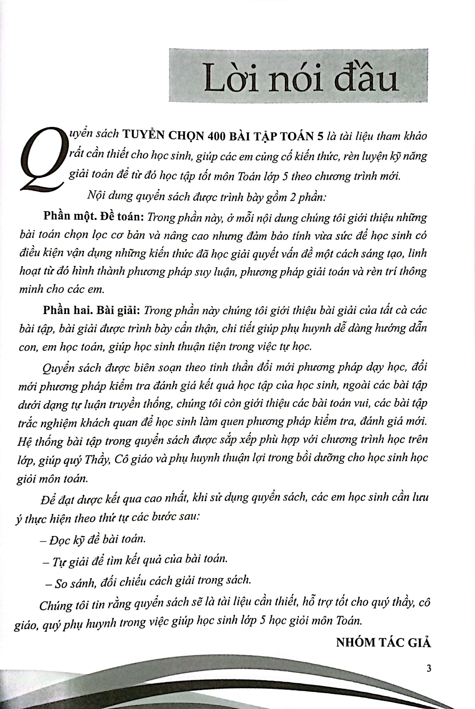 tuyển chọn 400 bài tập toán 5 - bồi dưỡng học sinh khá, giỏi - Ảnh 4