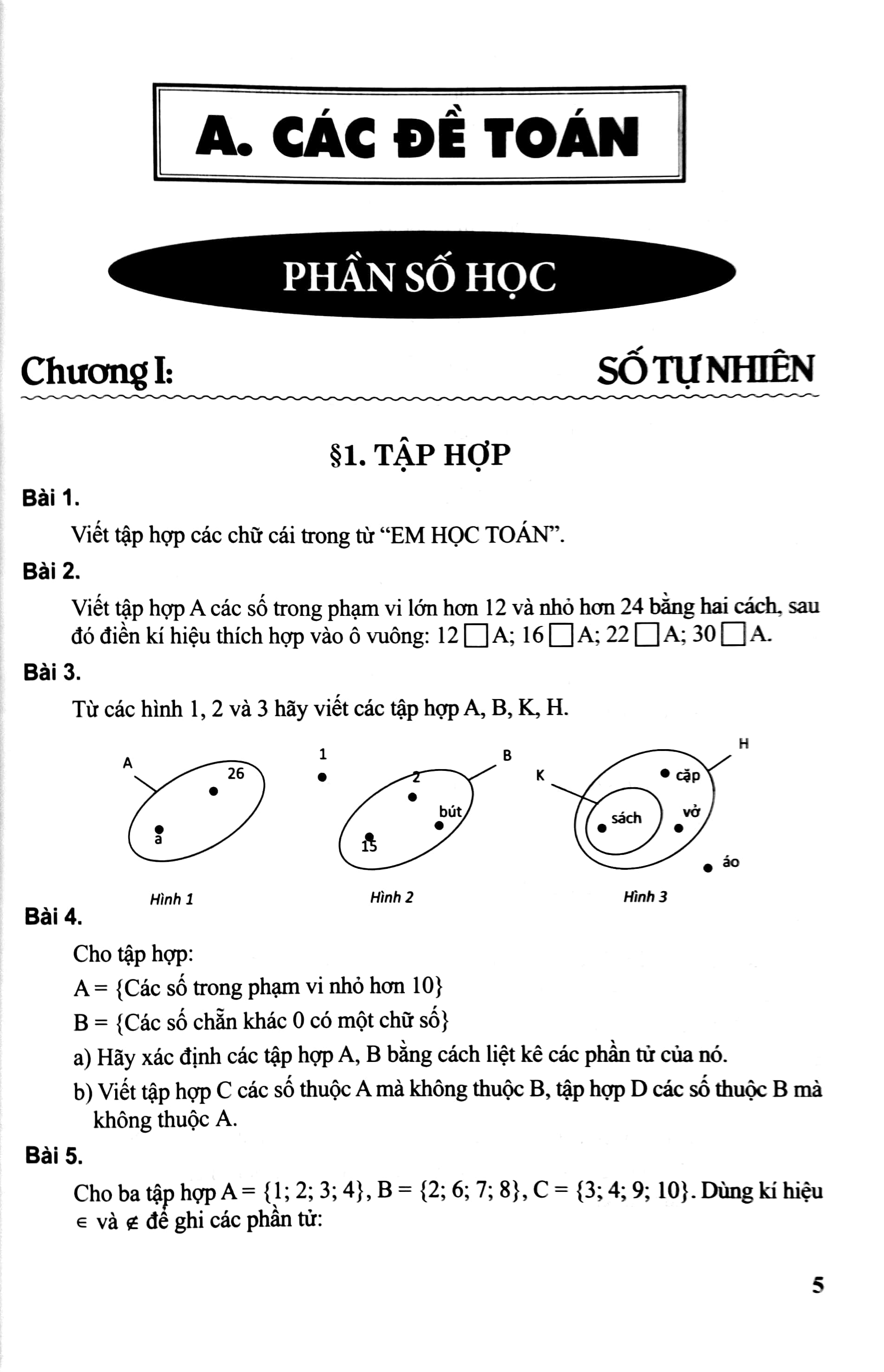 tuyển chọn 400 bài tập toán 6 (chương trình mới) - Ảnh 5