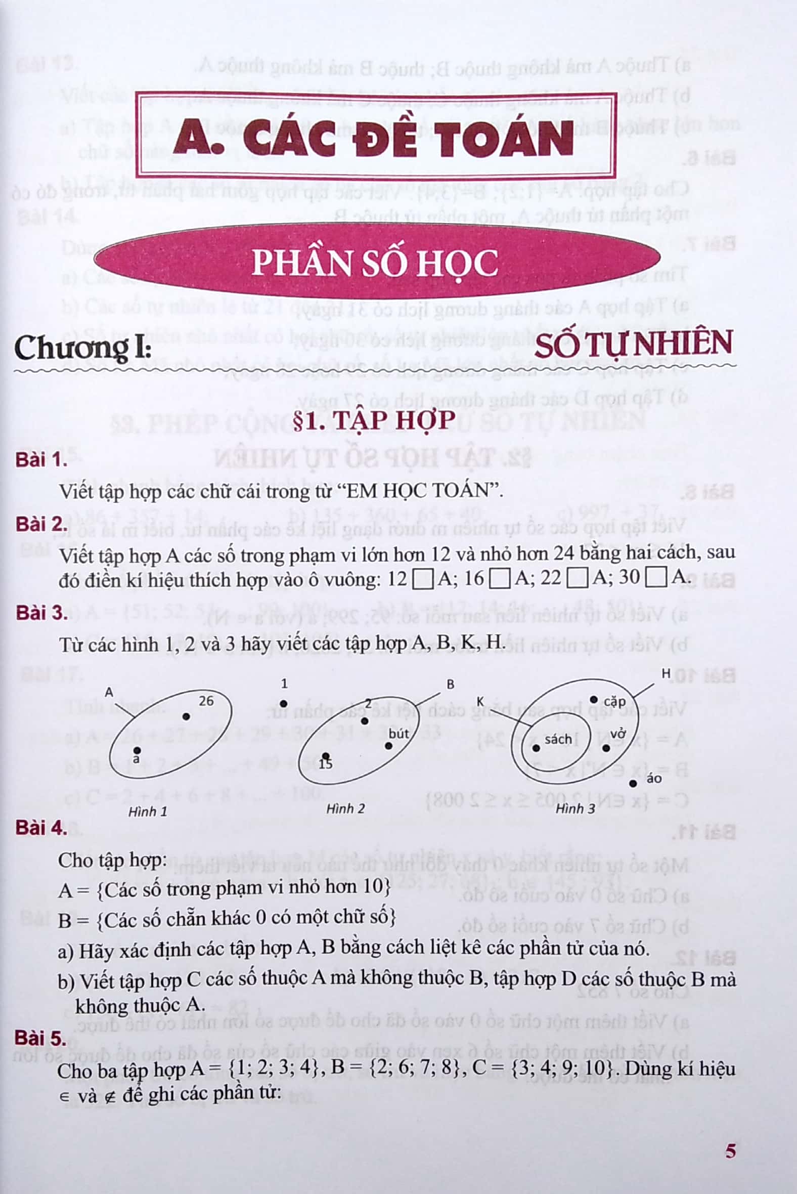tuyển chọn 400 bài tập toán 6 - theo chương trình giáo dục phổ thông mới - Ảnh 5