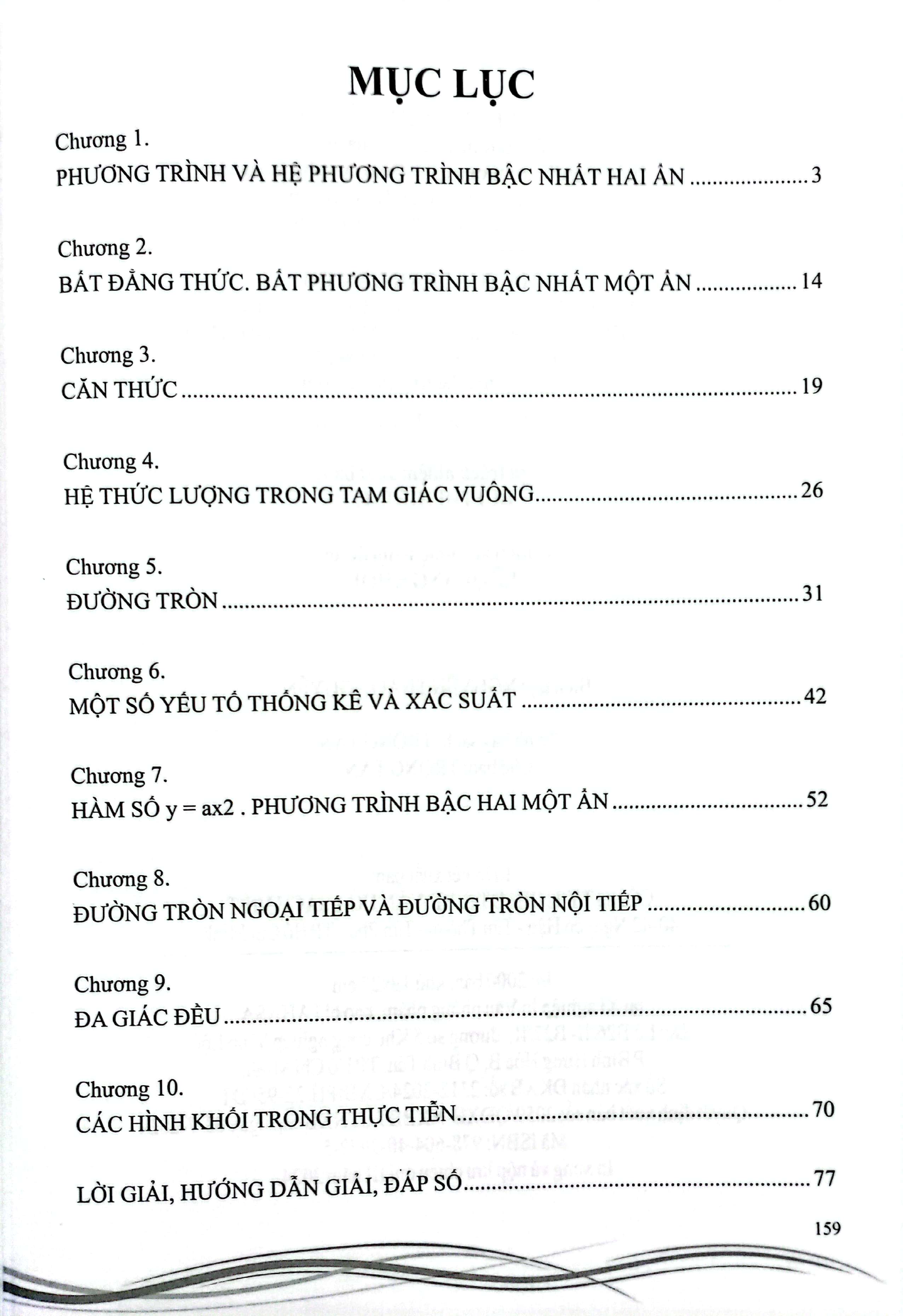 tuyển chọn 400 bài tập toán 9 (theo chương trình gdpt mới) - Ảnh 4
