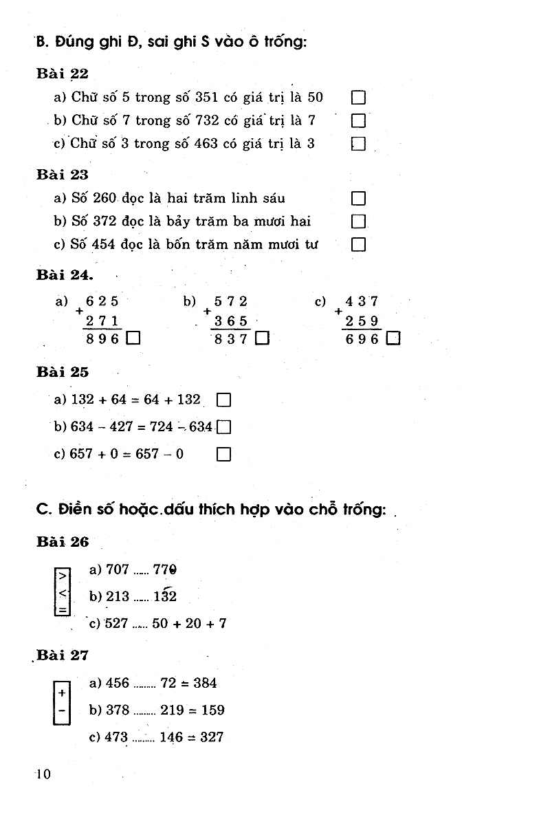 tuyển chọn các bài tập trắc nghiệm toán 3 - Ảnh 9