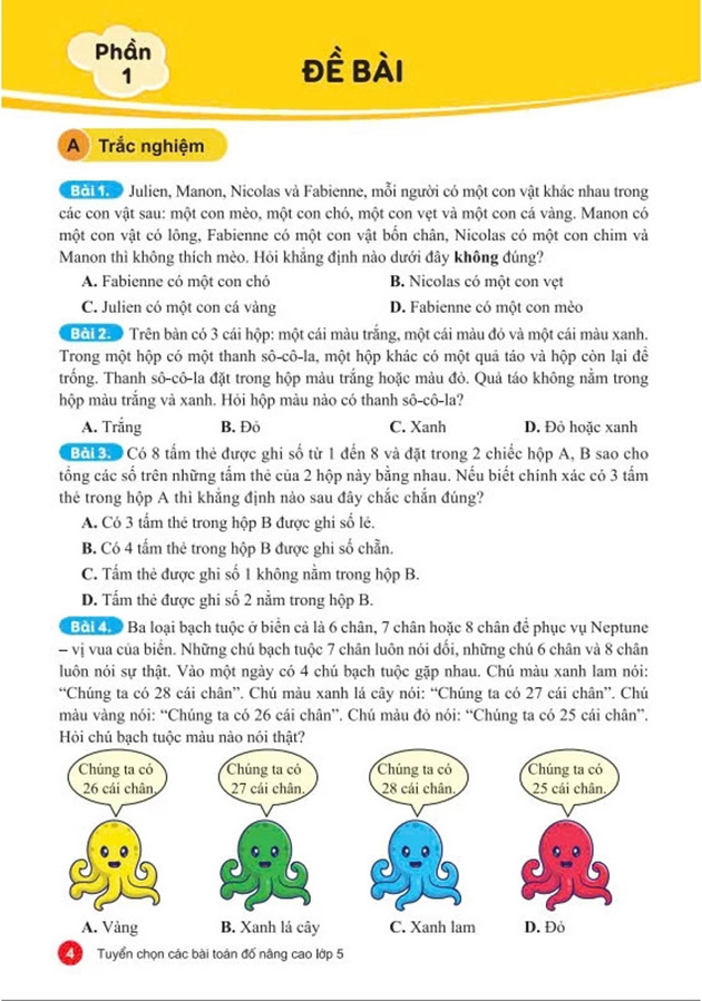 Tuyển Chọn Các Bài Toán Đố Nâng Cao - Lớp 5 - Ảnh 3