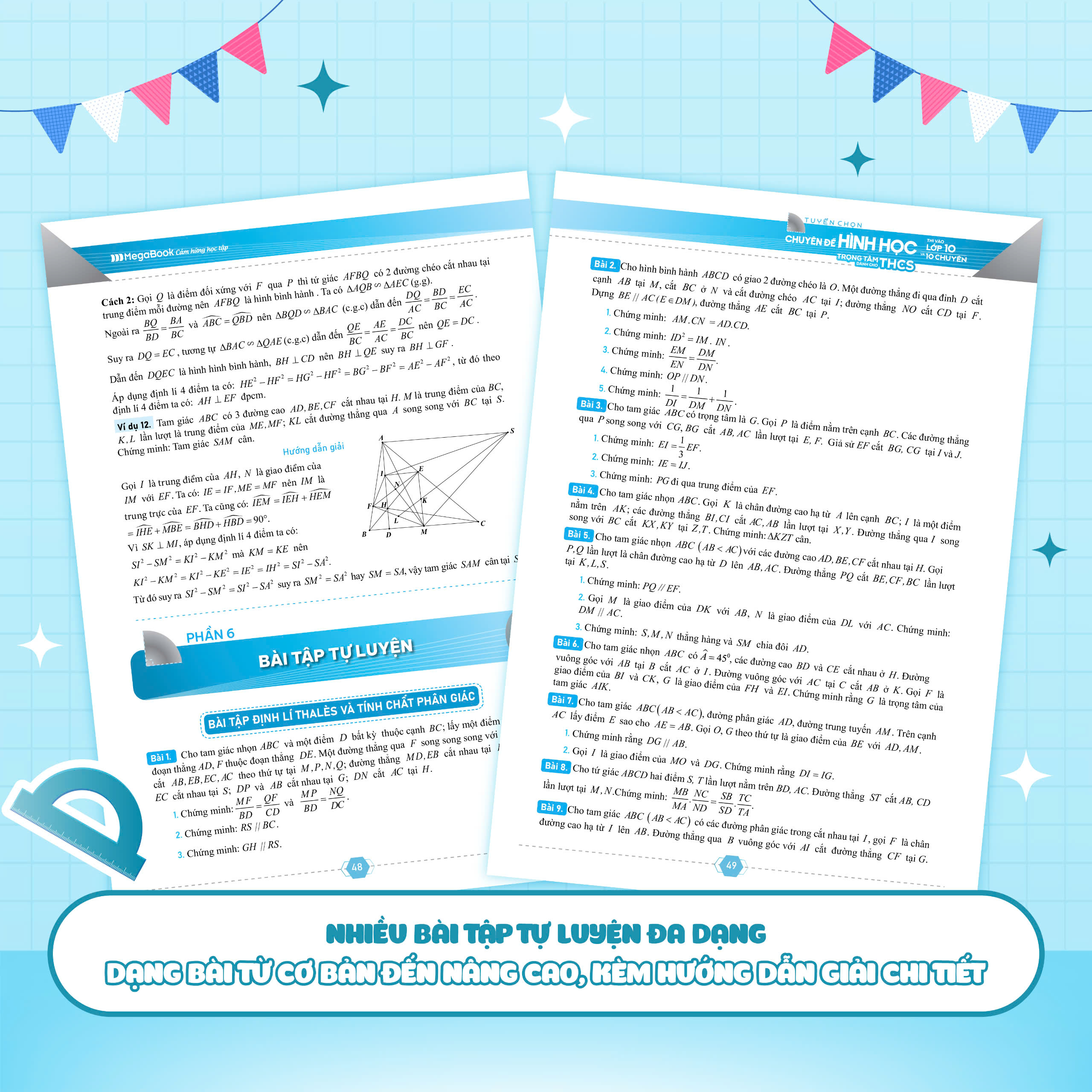 tuyển chọn chuyên đề hình học trọng tâm dành cho thcs thi vào lớp 10 và 10 chuyên - nội dung định hướng từ cơ bản đến nâng cao - Ảnh 6