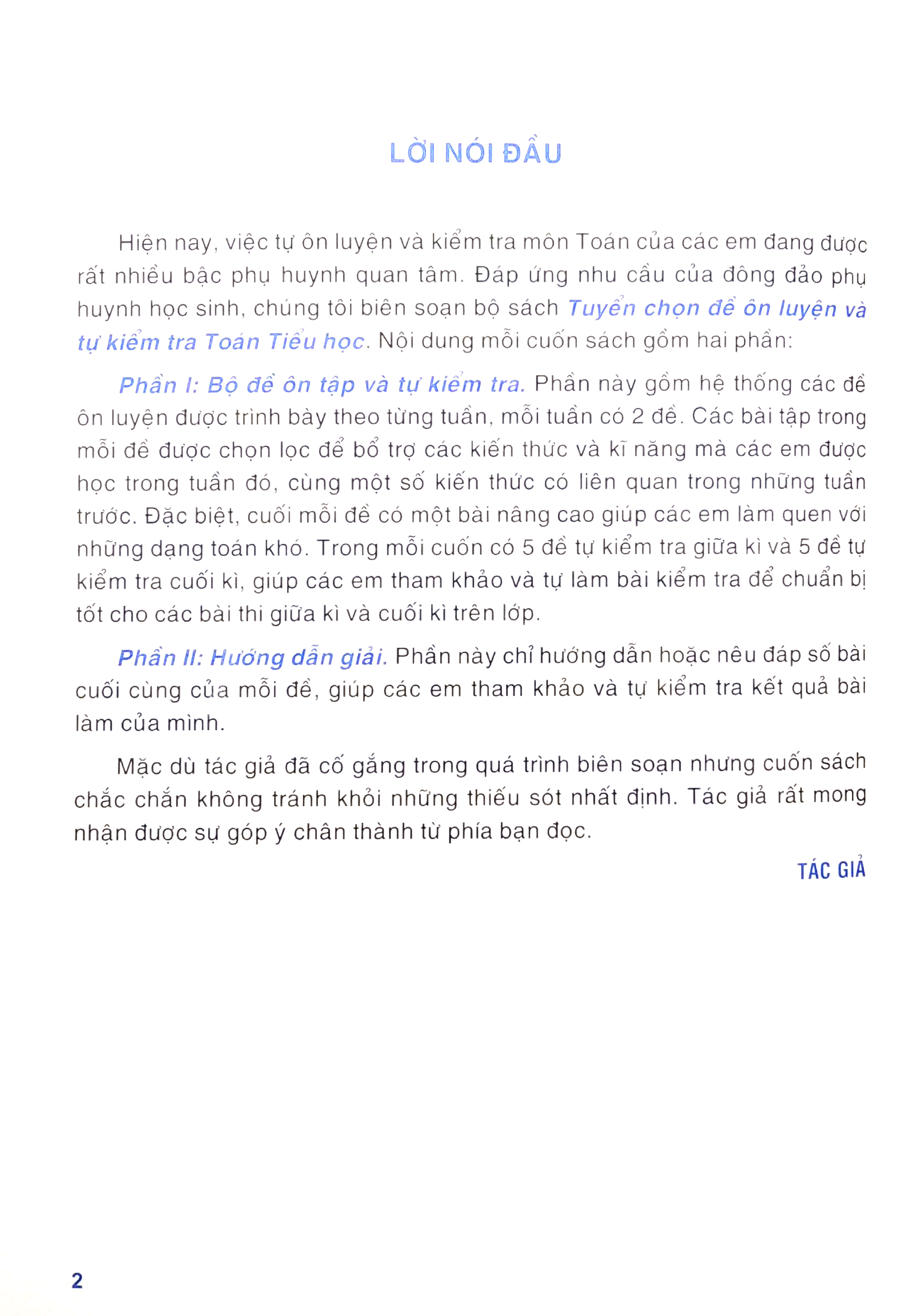 tuyển chọn đề ôn luyện và tự kiểm tra toán 1 - Ảnh 4