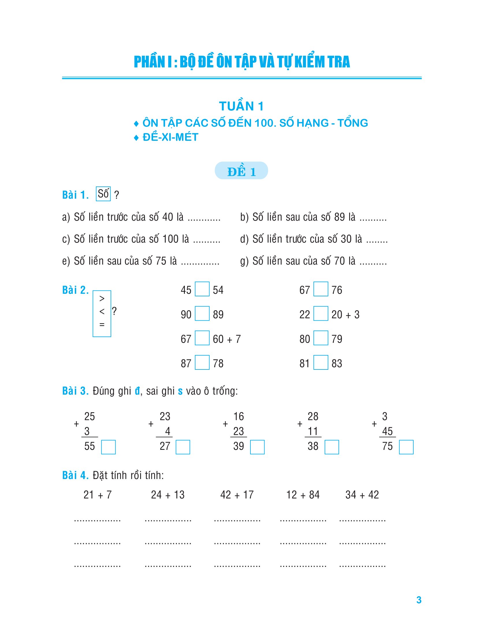 Tuyển Chọn Đề Ôn Luyện Và Tự Kiểm Tra Toán 2 (Tái Bản 2025) - Ảnh 5