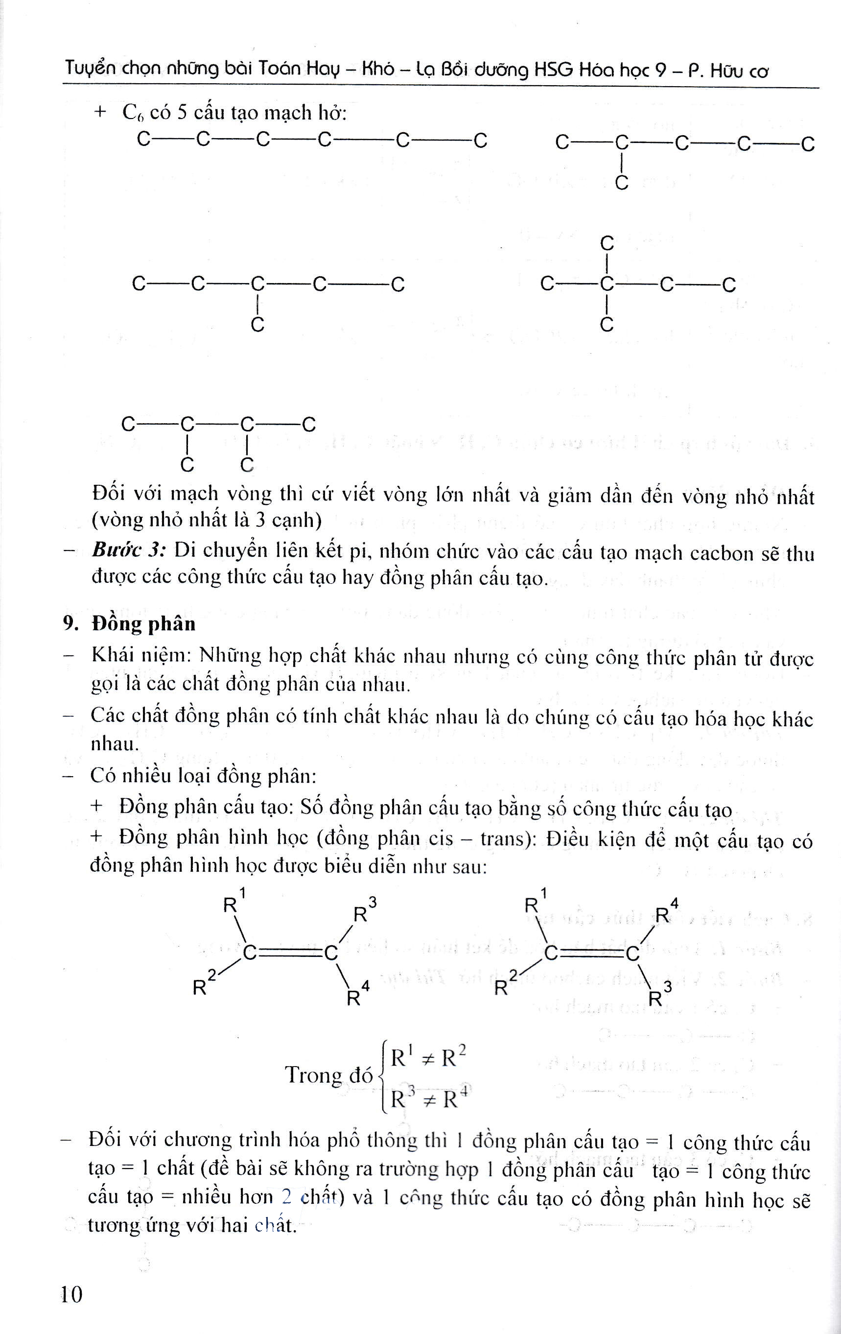 tuyển chọn những bài toán hay-khó-lạ - bồi dưỡng học sinh giỏi hóa học 9 - phần hữu cơ - Ảnh 9